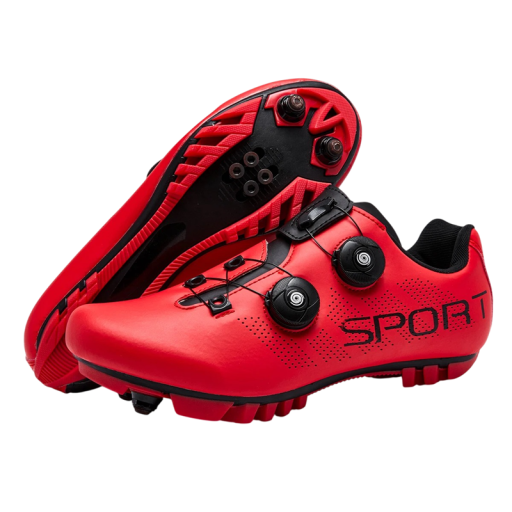 Unisex cyklistické boty s dvojitým otočným zapínáním a podrážkou pro kufry pryž PU EVA bavlna pro silniční i sportovní cyklistiku