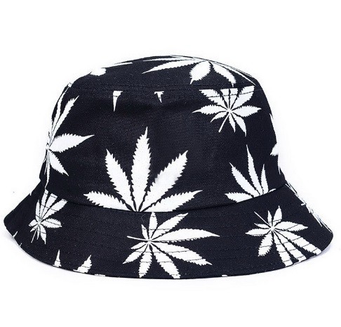 Unisex-Hut - Marihuana-Motiv - 3 Muster