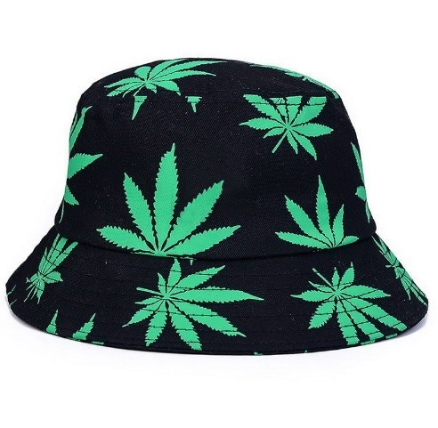 Unisex klobúk - motív marihuana - 3 vzory
