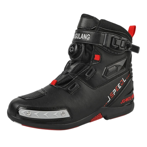 Unisex motocyklové boty ochranné pro jízdu na motocyklu pryž PU umělá kůže odolné provedení pro každodenní použití