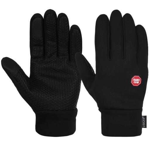 Unisex skridsikre handsker - Sort