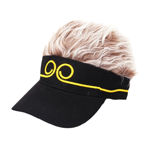 Unisex-Visor mit Kunsthaar Z185