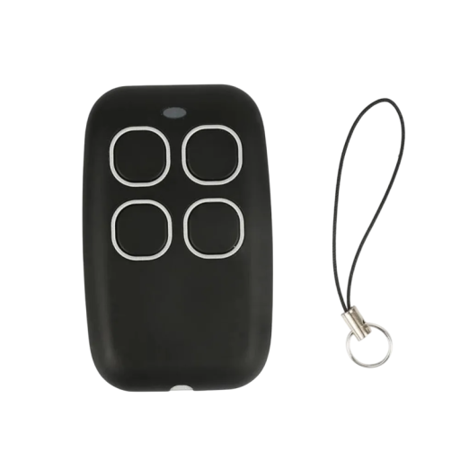 Universal-Fernbedienung 280-868 MHz, schwarz, RFID-Duplikator, 4 Tasten, Klonen von Codes, drahtlose Steuerung von Toren, Garagen, Alarmen