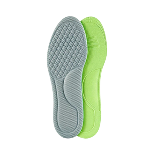 Universal Insoles in Neutral Colour Comfort for Walking and Standing Gel Filling Shock Absorption Heel and Arch Support Customisable Cut