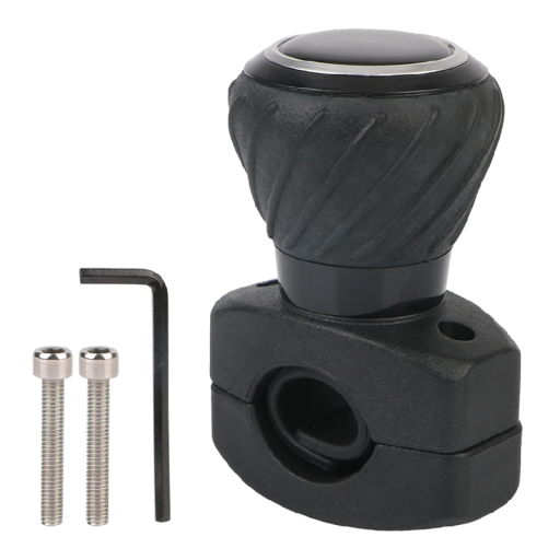 Universal Steering Wheel Attachment with 360° Rotation Ergonomic Steering Controller Helper for Easy Vehicle Maneuvering and Parking