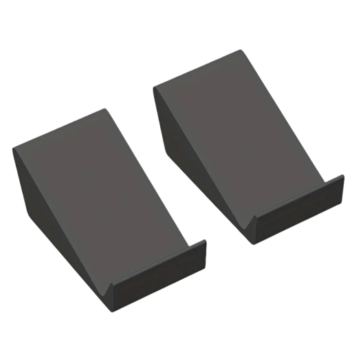 Universelle verstellbare Ständer für Soundbars Set 2 Stück kompatibel mit verschiedenen Marken schwarz für TV-Lautsprecher und Heimkino