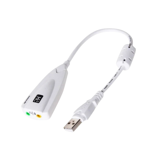 USB 2.0 externá zvuková karta 29 cm Plug and Play adaptér so sluchátkovým a mikrofonným portom audio rozhranie pre PC a notebook