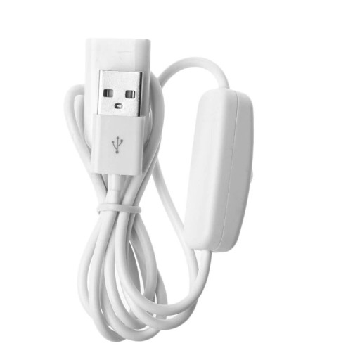 USB 2.0 F/M forlængerkabel med afbryder 2 m
