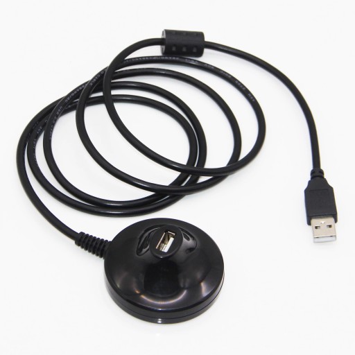 USB 2.0 forlængerkabel med stativ M/F 1,5 m