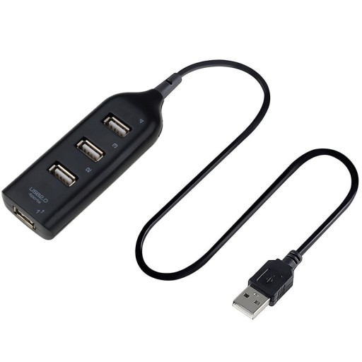 USB 2.0 Hub 4 Anschlüsse