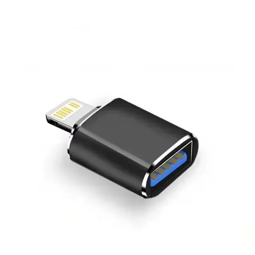 USB 3.0-adapter voor iPhone en iPad Lightning naar USB OTG voor iOS 13 en later