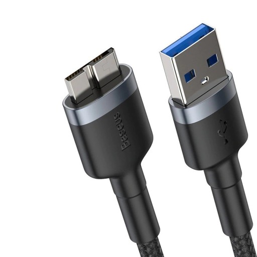 USB 3.0 - Micro USB-B M/M -datakaapeli 1 m