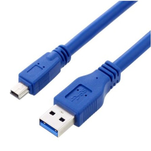USB 3.0 - Mini USB 3.0 10-nastainen M/M -liitäntäkaapeli
