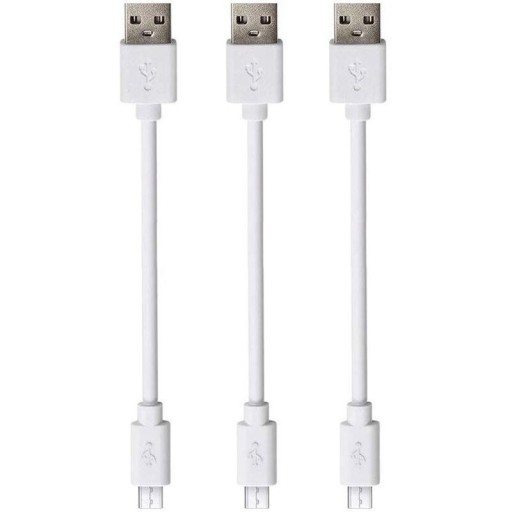 USB-auf-Micro-USB-Ladekabel 3-tlg