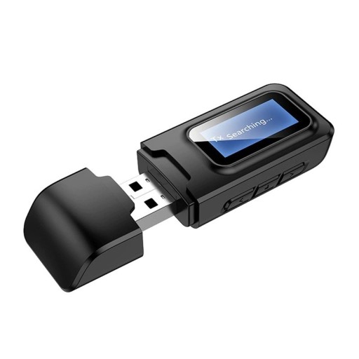 USB bluetooth adapter LCD kijelzővel