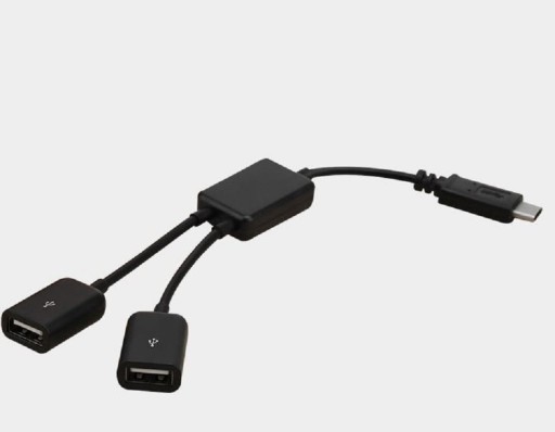 USB-C 3.1 splitter til USB M/F