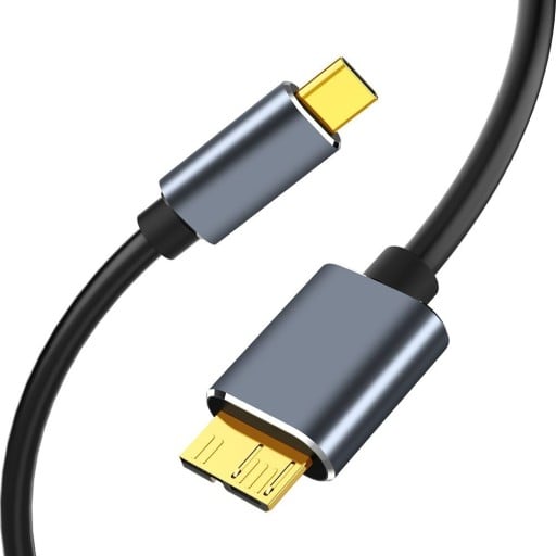 USB-C / Micro USB-B 3.0 -datakaapeli