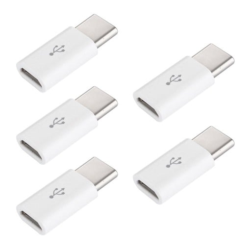 USB-C - Micro USB -sovitin 5 kpl
