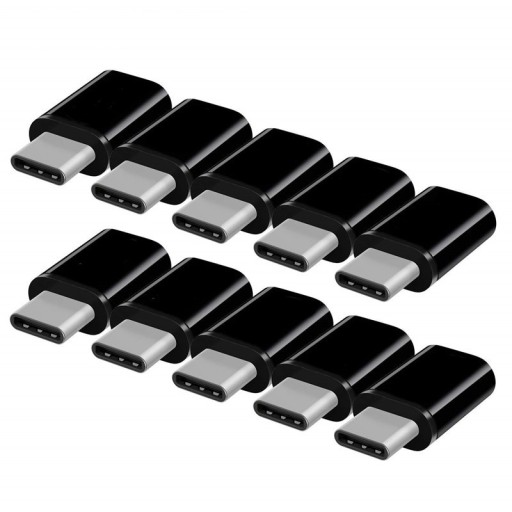 USB-C til Micro USB-adapter 10 stk.