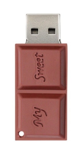 USB-flashdrev CHOKOLADE - 4 GB - 64 GB