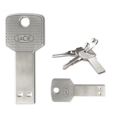 USB-flashdrev metalnøgle