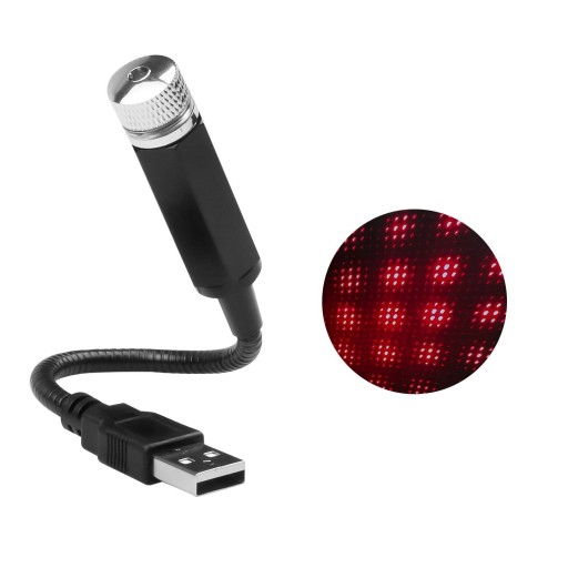 USB-laseryötaivasprojektori