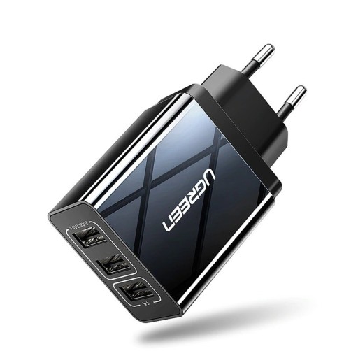 USB-laturi, 3 porttia