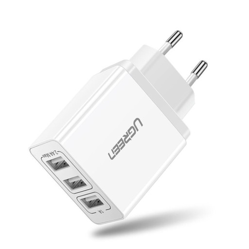 USB-laturi, 3 porttia