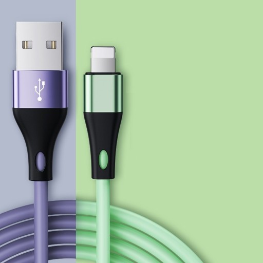 USB / Lightning-datakaapeli 2 kpl