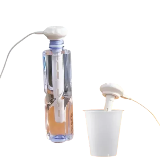 USB-luftfugterflaske 21,4 x 5,6 cm bærbar luftfugter med natlys stille drift aromaterapi rejse mini diffuser