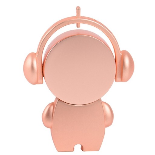 USB-muistitikku-ukko kuulokkeilla