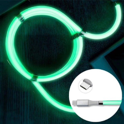 USB naar Micro USB / USB-C datakabel met magneten