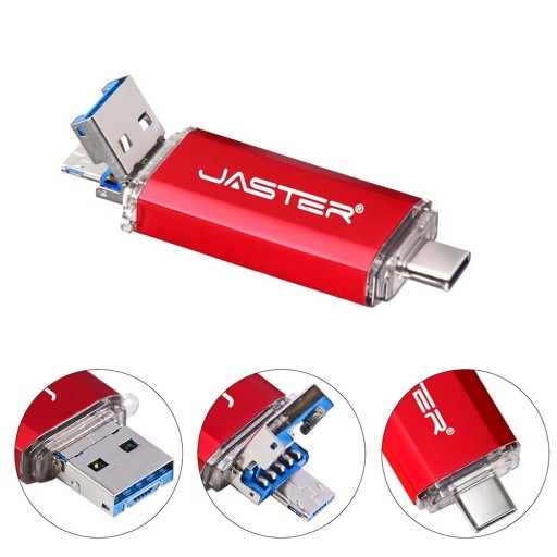 USB-OTG-Flash-Laufwerk 3 in 1