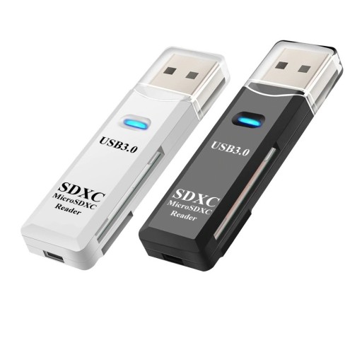 USB SD/Micro SD-hukommelseskortlæser
