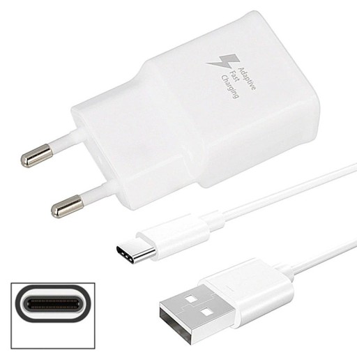 USB-sovitin USB-C-kaapelilla