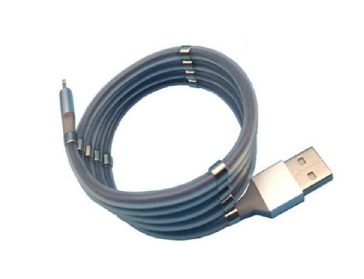 USB til Micro USB datakabel med magneter