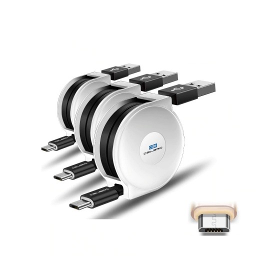 USB til Micro USB udtrækkeligt kabel