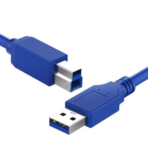 USB til USB-B forbindelseskabel til M/M-printere
