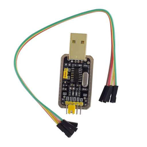 USB to TTL Converter Module with Support for Windows 98 to Windows 8 Two Outputs 3.3 V and 5 V Universal Interface for Microcontrollers and Development Boards
