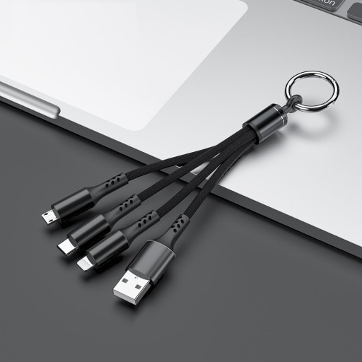 USB töltőkábel 3in1 K518