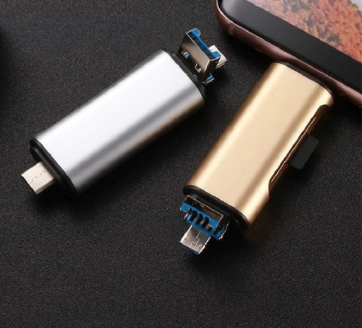 USB / USB-C čítačka pamäťových kariet K879