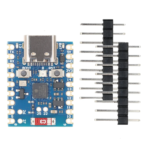 Utvecklingskort ESP32-H2 SuperMini 18 x 23,6 mm Modul för IoT Bluetooth 5.2 Zigbee Wi-Fi MCU Låg energiförbrukning Programmering Arduino