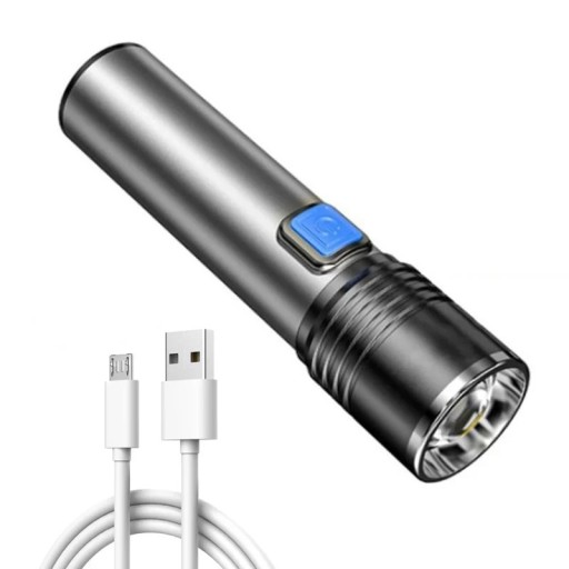 UV-lommelygte 395 nm 10 x 2,8 cm kompakt UV-lampe med USB-opladning Pletdetektion Seddelinspektion Mineraler Hygiejne Husholdning