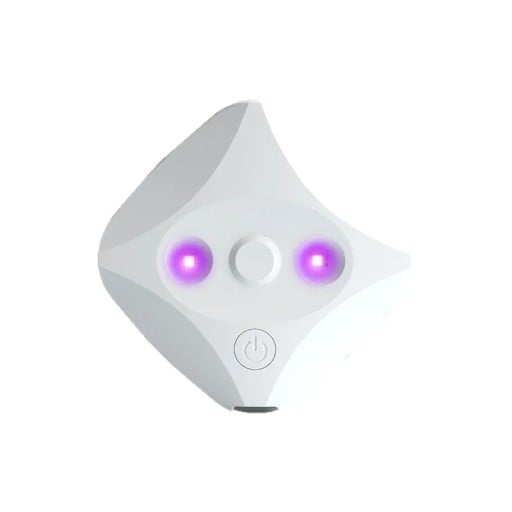 UV sterilizační lampa na toaletu Automatická dezinfekce prkénka Výkon 2,5 W Baterie 500 mAh a nabíjení přes USB-C Bílá Z materiálu ABS