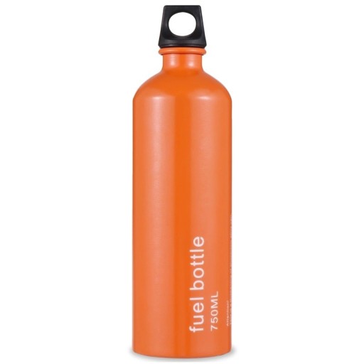Üzemanyag palack 750 ml 25 cm átmérő 7,3 cm Alumínium ötvözet tömítő fedéllel Narancssárga üzemanyag palack kemping főzők számára