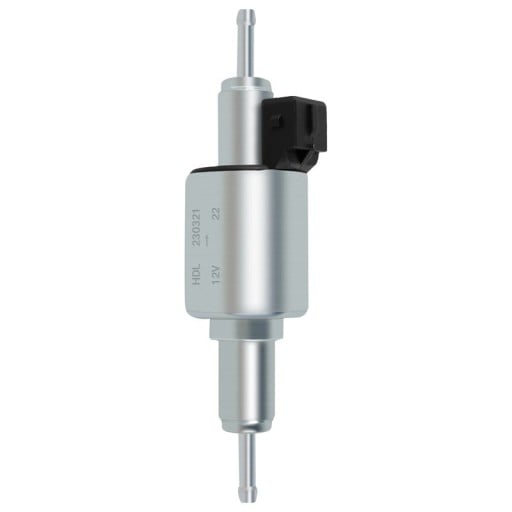 Üzemanyag szivattyú 12V/24V 143 × 53 × 52 mm Elektromos üzemanyag szivattyú ABS + fém Hordozható szivattyú üzemanyaghoz dízelhez benzinhez