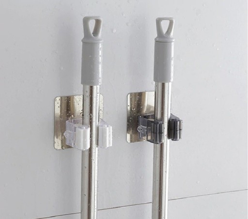 Vægmonteret moppeholder