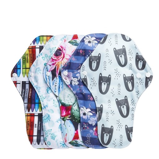 Váguas menstruais de tecido 5 pcs P3786