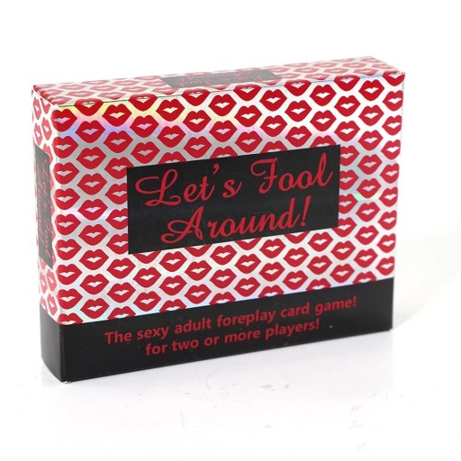 Vamos Brincar! jogo de cartas para apimentar a vida sexual, Embalagem discreta