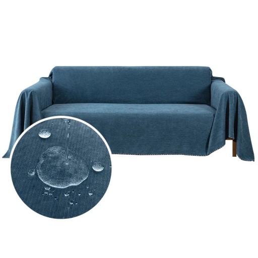 Vandafvisende og støvafvisende sofaovertræk 180 x 420 cm Universelt sofaovertræk Møbelbeskyttelse mod støv og pletter Til stuen